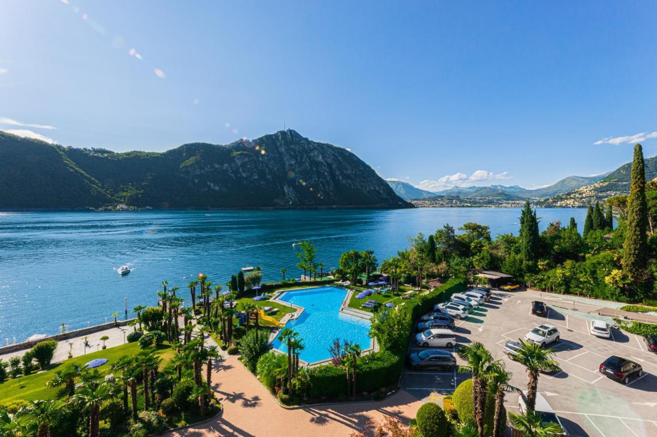 Relax-Lugano Lake Bissone Exteriör bild