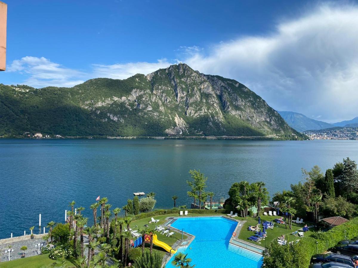 Relax-Lugano Lake Bissone Exteriör bild