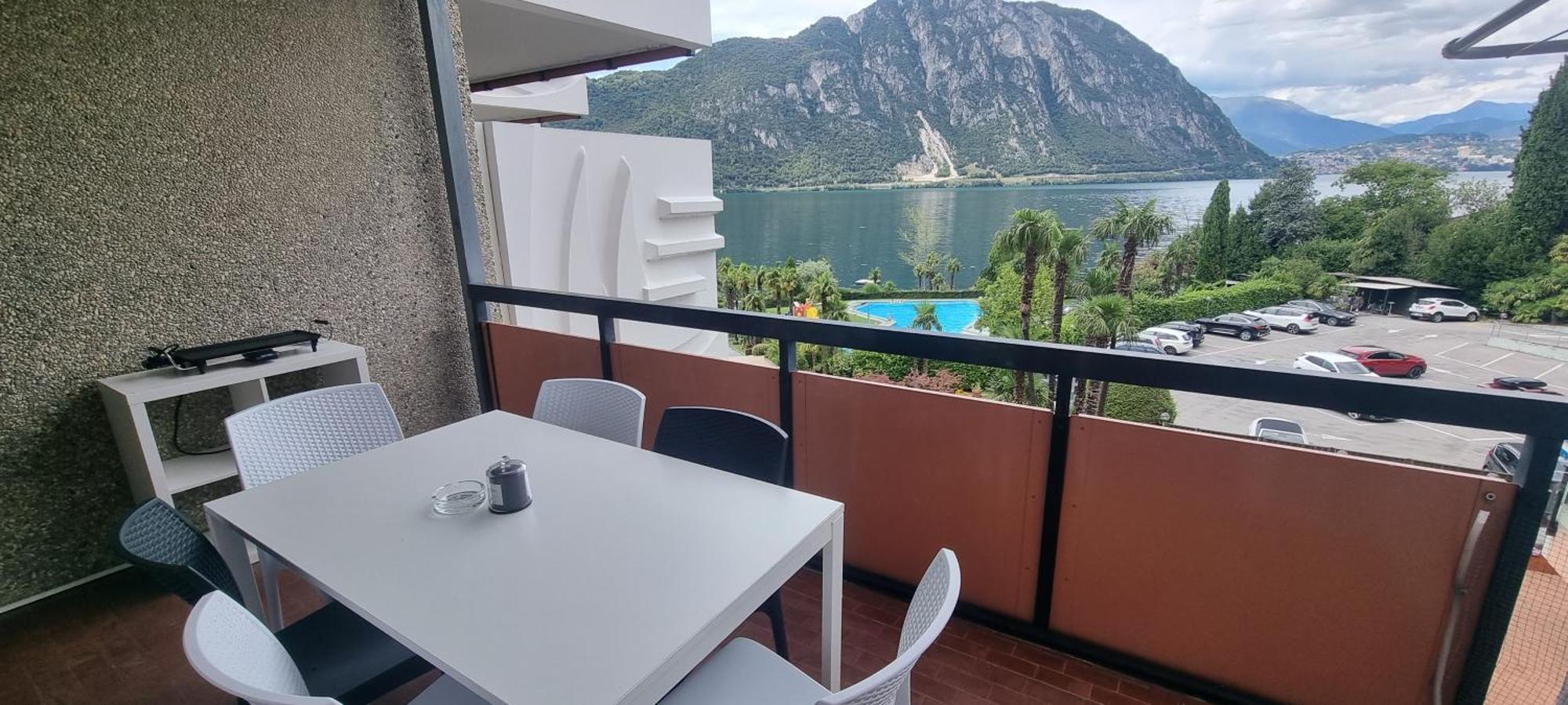 Relax-Lugano Lake Bissone Rum bild
