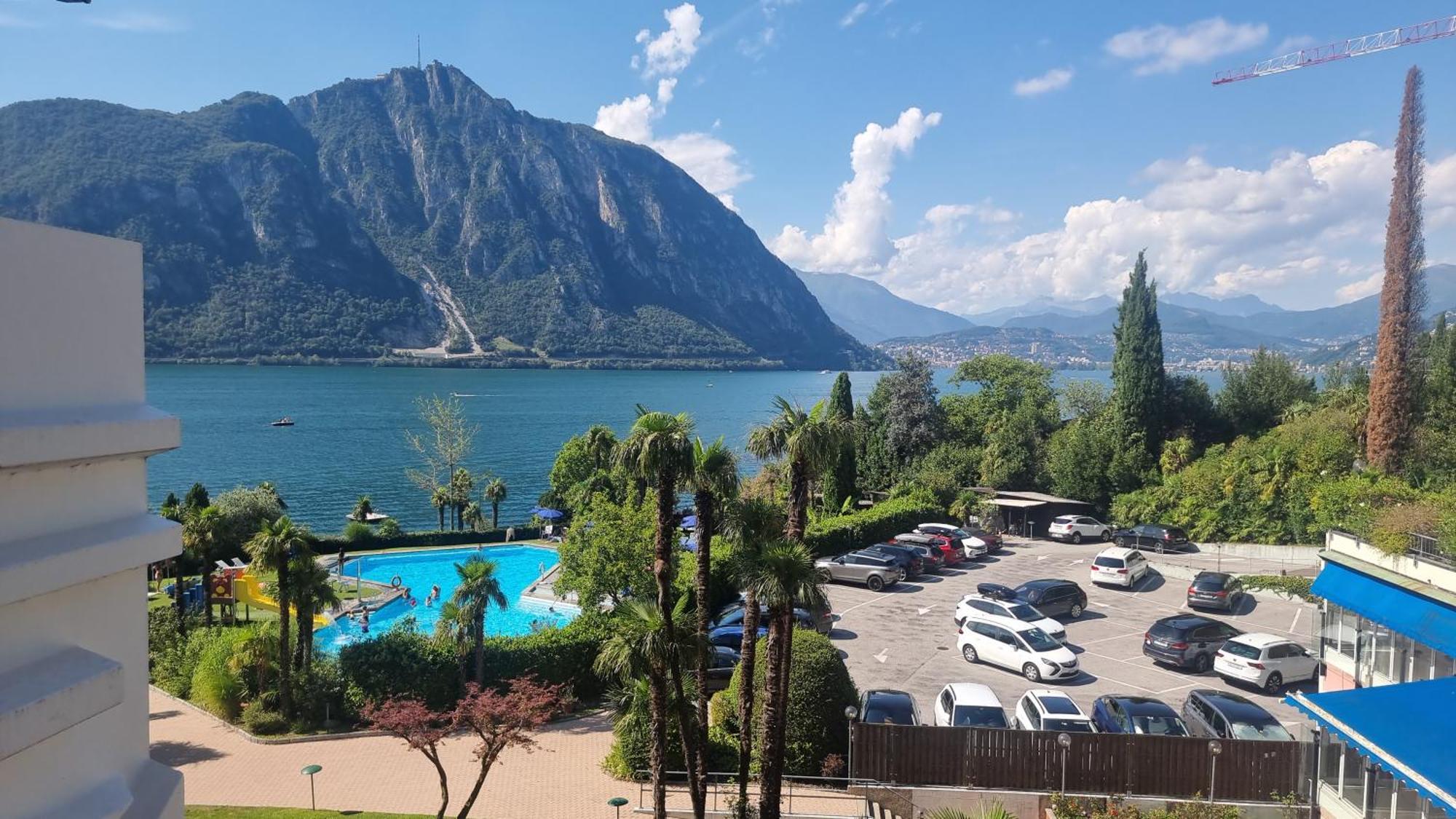 Relax-Lugano Lake Bissone Exteriör bild