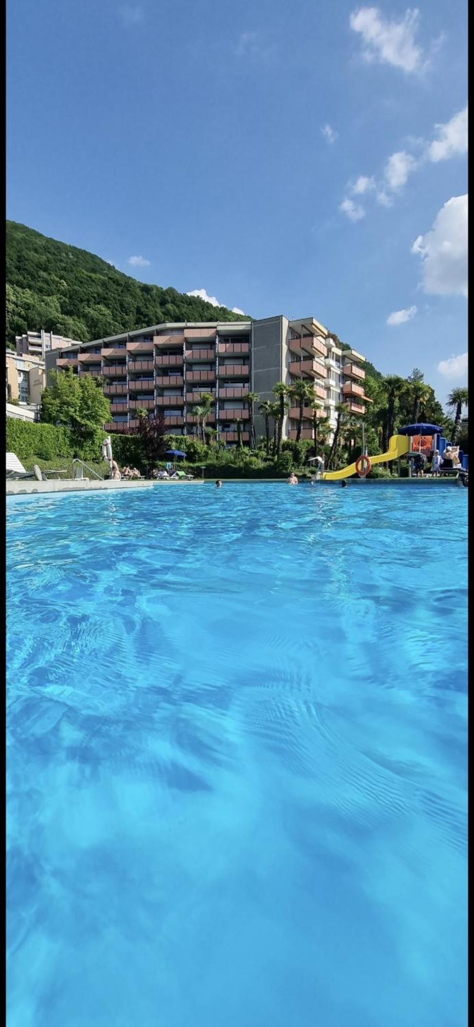 Relax-Lugano Lake Bissone Exteriör bild